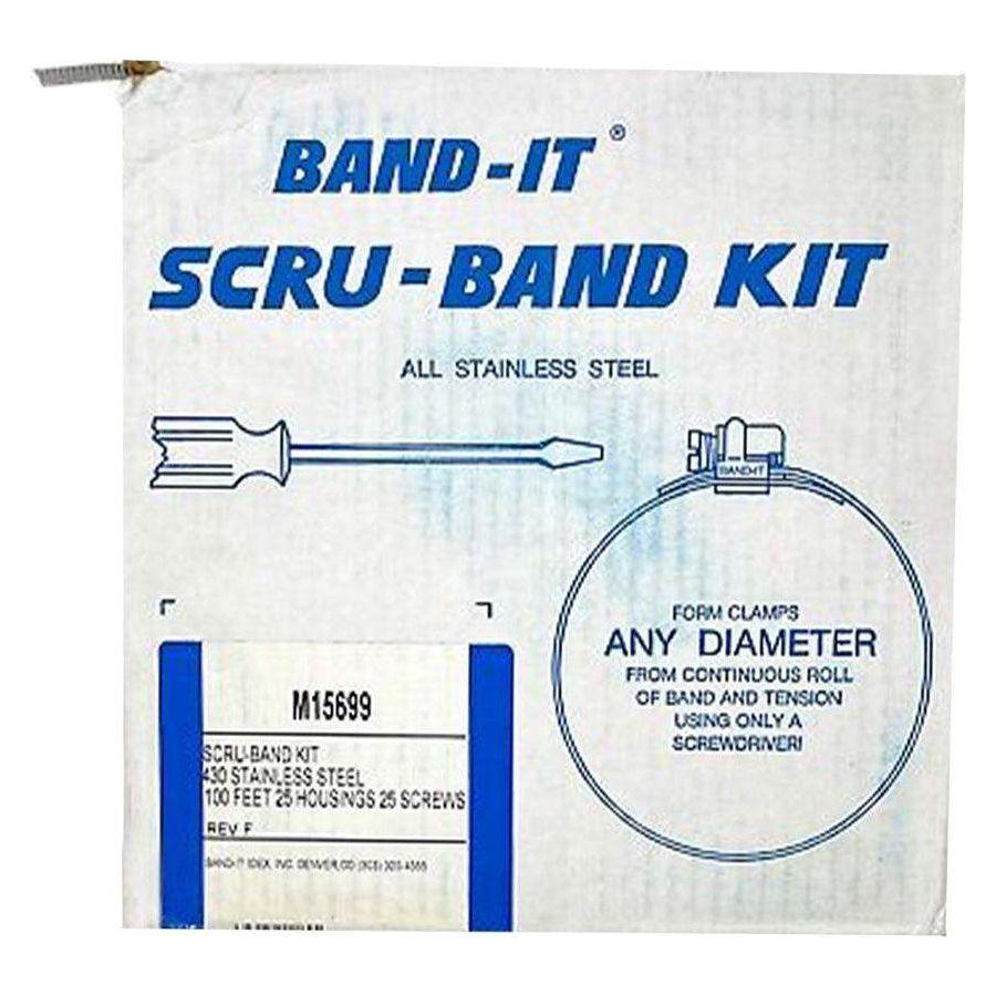 Band-It M156(M15699) Scru-Band Clamping System Kit - KHM Megatools Corp. Band-It M156(M15699) Scru-Band Clamping System Kit - KHM Megatools Corp.